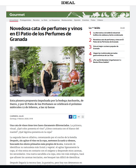 Article online published by Ideal.es, February 2020